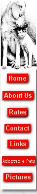 Pets Purr Fur Home menu bar
