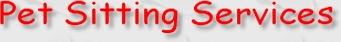 Pets Purr Fur Home Petsitting Services